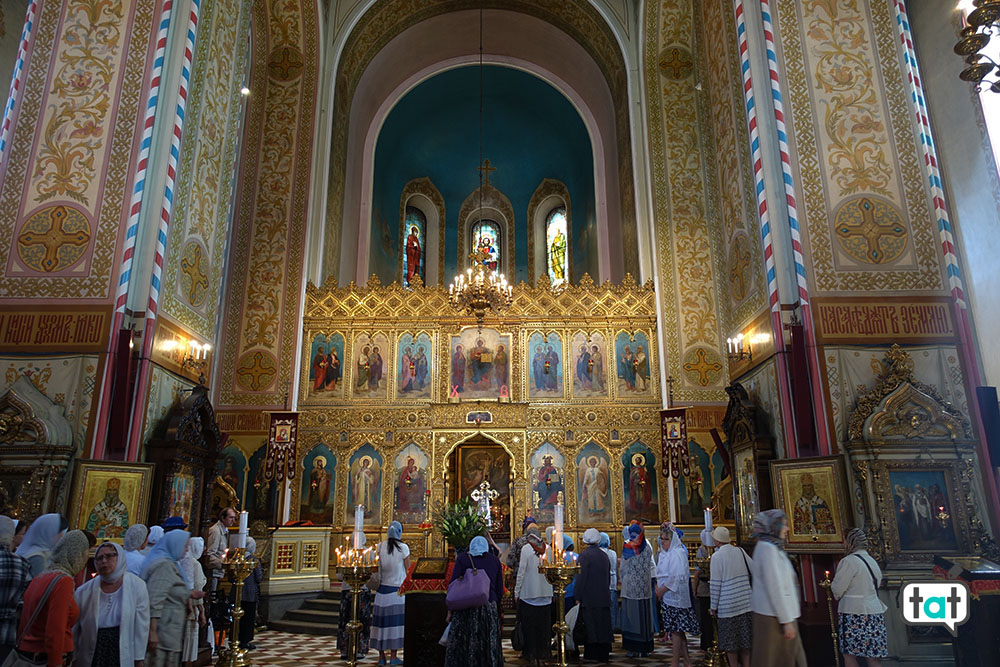 tallinn cattedrale aleksandr nevsky interno