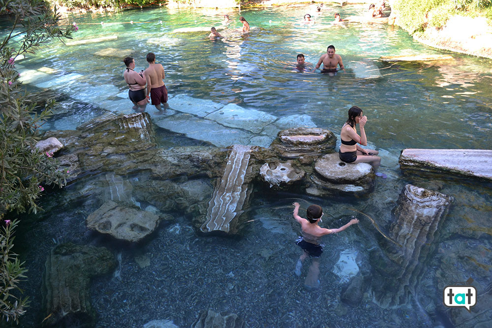 Turchia Pamukkale piscine