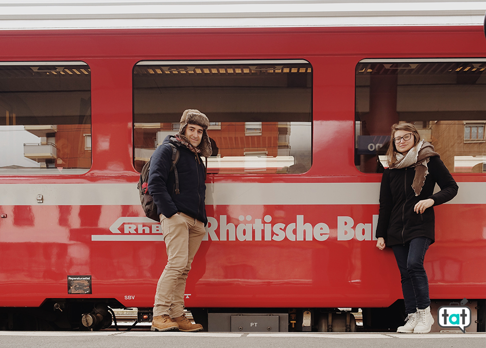 Rhatische Bahn Treno rosso